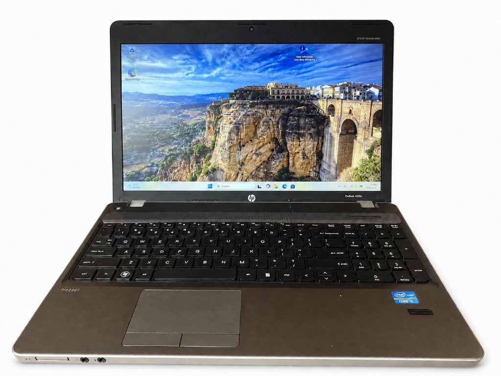 HP ProBook 4530s - i3 - 8GB - 240GB SSD, 256 GB, 2 tot 3 Ghz, JT, Refurbished