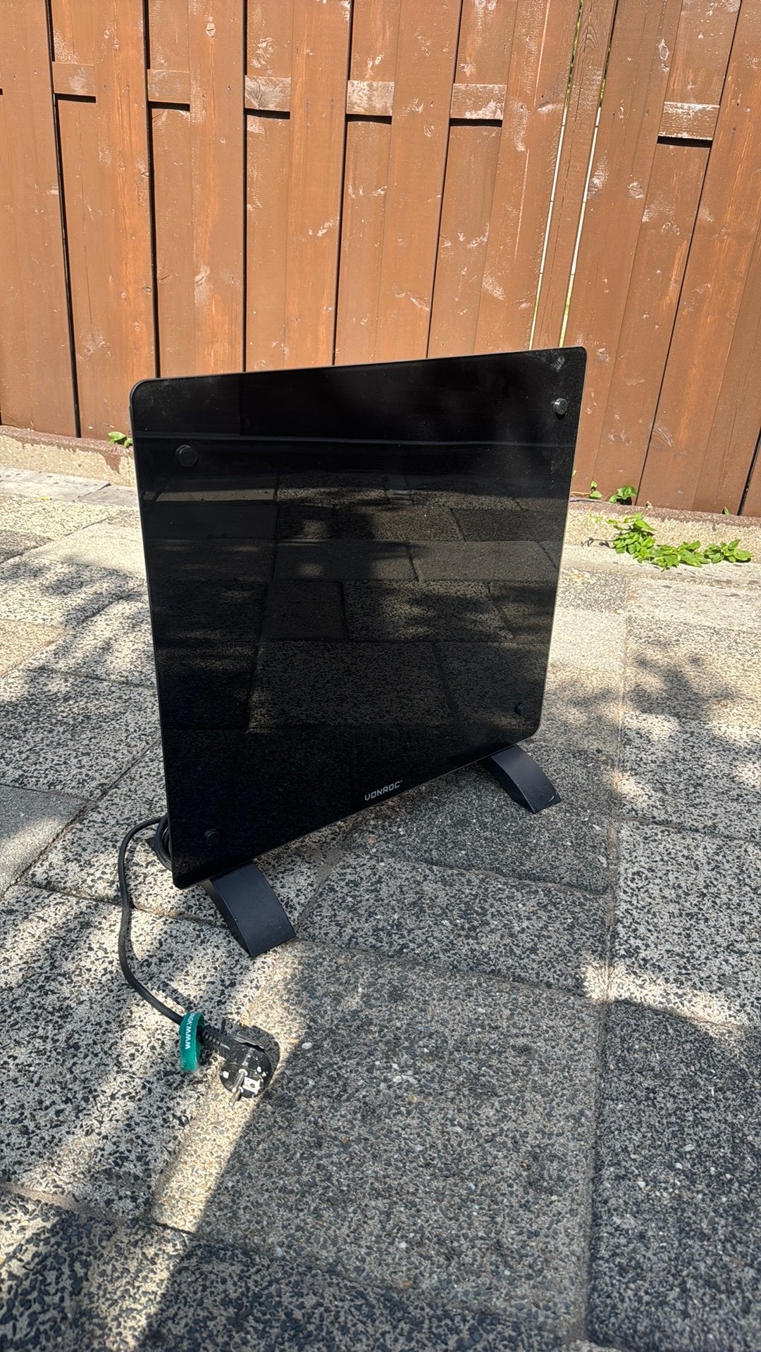 VONROC Luxe Elektrische Glaspaneel Kachel 1000W Met Wifi/App, Huis en Inrichting, Kachels, Ophalen of Verzenden, Zo goed als nieuw