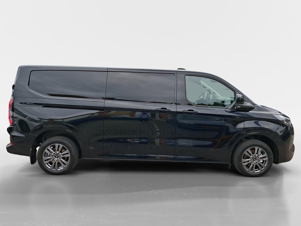 Ford E-Transit Custom 340 L2H1 Limited 71 kWh | Direct lever, Automaat, 12 maanden, 71 kWh, Zwart
