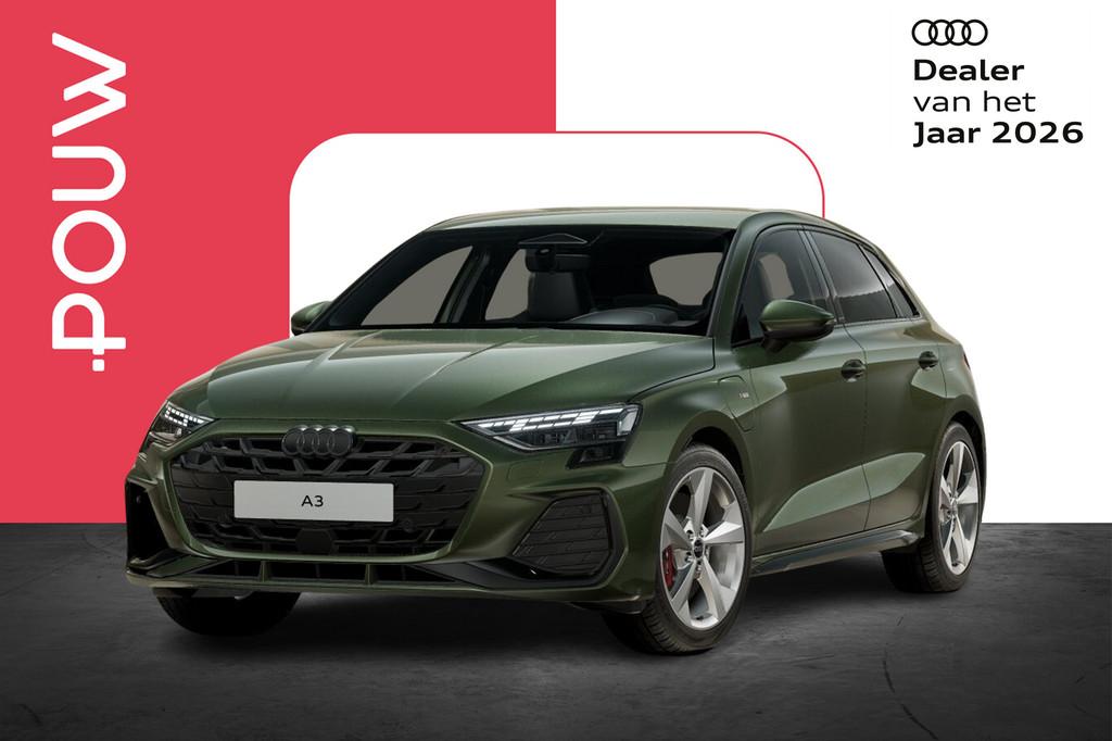 Audi A3 Sportback 45 TFSI e 272pk S edition Competition | St, Auto's, Audi, 12 maanden, 4 cilinders, 150 min, Leder en Stof