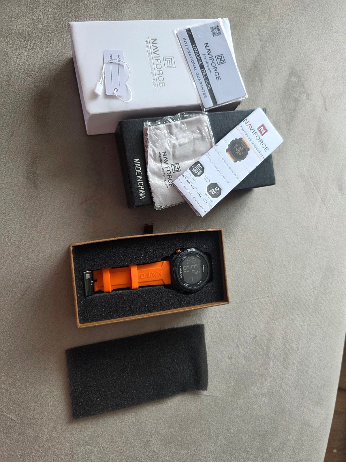 Naviforce Digitaal Horloge - Nieuw in Doos, Ophalen of Verzenden, Nieuw, Polshorloge, Overige merken