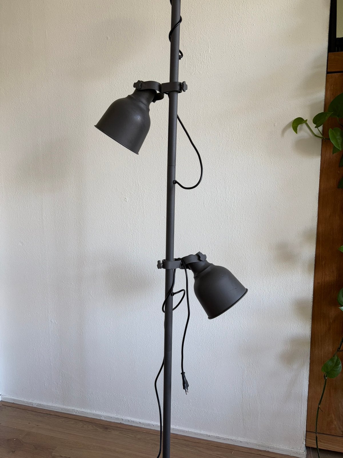Ikea Hektar lamp, Ophalen, E14 (klein), Zo goed als nieuw, Metaal