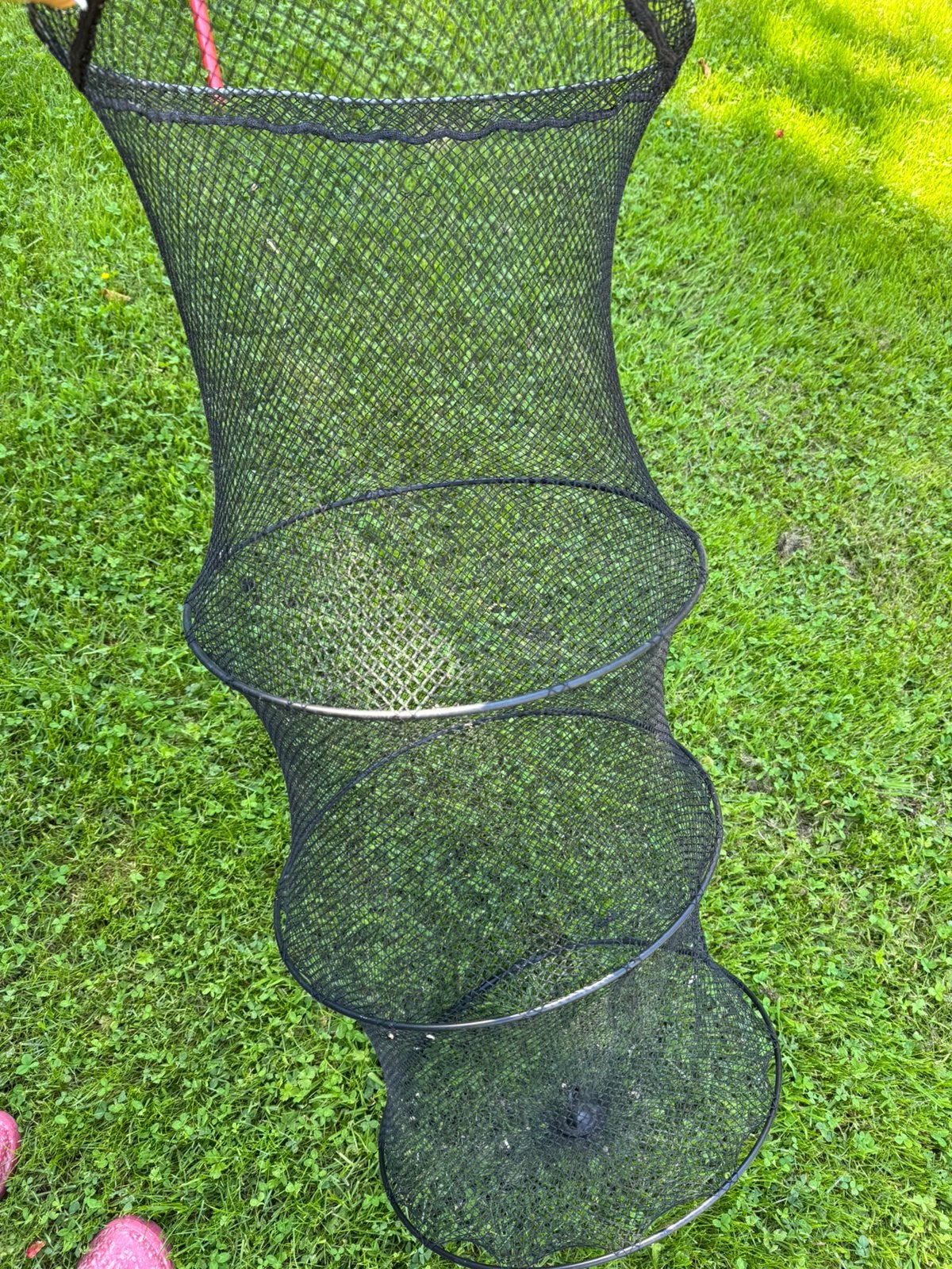 visnet zonder steel, Ophalen of Verzenden, Gebruikt, Net of Fuik