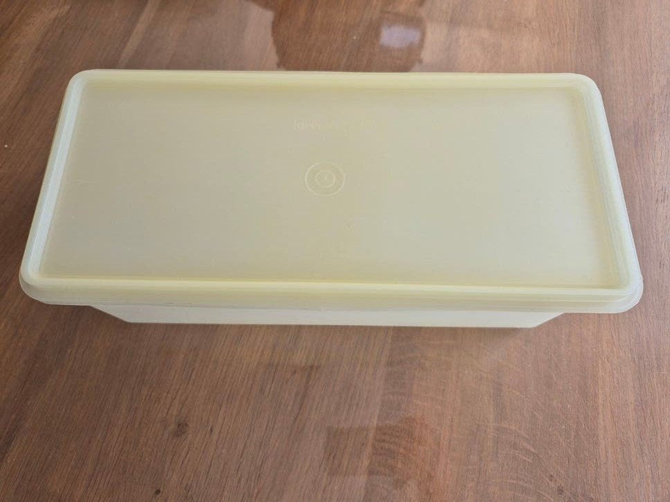 Tupperware bewaardoos, Ophalen of Verzenden, Gebruikt, Crème, Overige typen