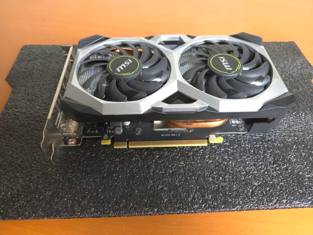NVIDIA GeForce GTX 1660 SUPER OC (MSI), Computers en Software, Videokaarten, PCI-Express 3, GDDR6, Ophalen of Verzenden, Zo goed als nieuw