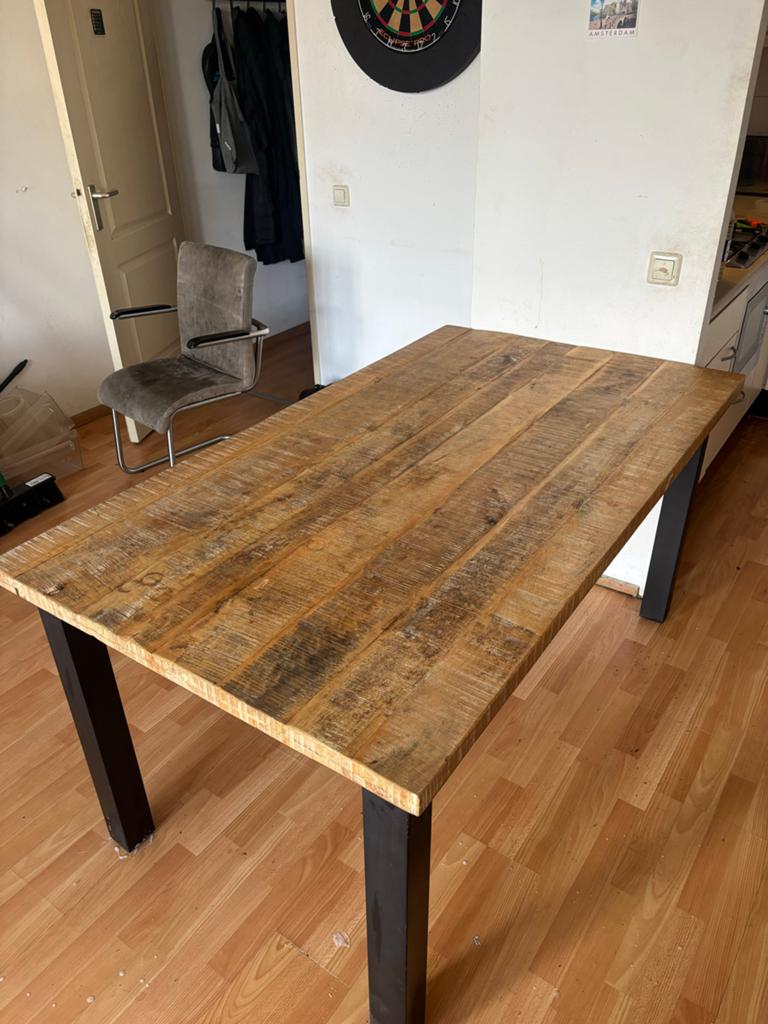 Houten eettafel van vtwonen – 160x90 cm – goede kwaliteit, Ophalen of Verzenden