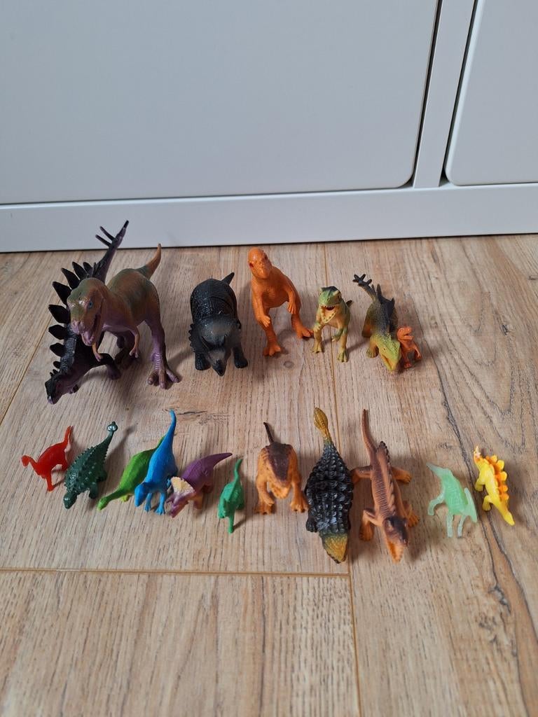 Dinosaurus speelgoed set - diverse figuren, Ophalen of Verzenden