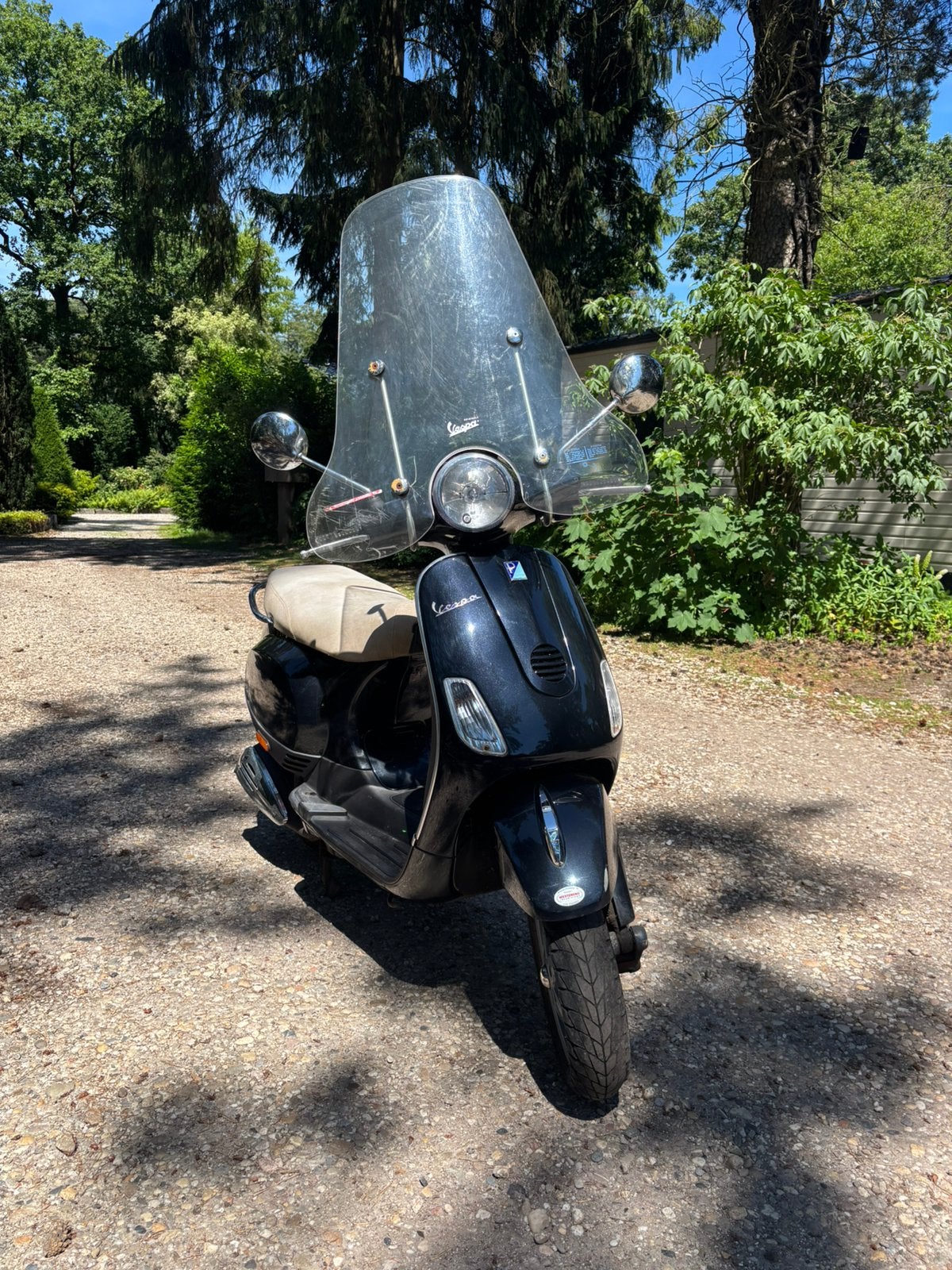 Vespa LX50 4t brom 2008, Fietsen en Brommers, Scooters | Vespa, Ophalen, Gebruikt, Maximaal 45 km/u, Benzine