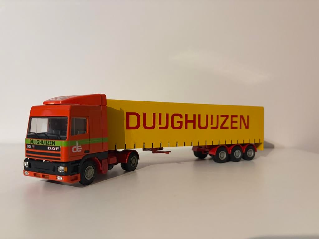 Daf 95 Duijghuizen Lion Toys, Verzenden, Zo goed als nieuw, Bus of Vrachtwagen, Lion Toys