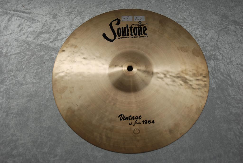 NIEUW!  Soultone Vintage Old School 1964 crash 829gr 15 inch, ., Drums of Percussie, Nieuw, Ophalen of Verzenden