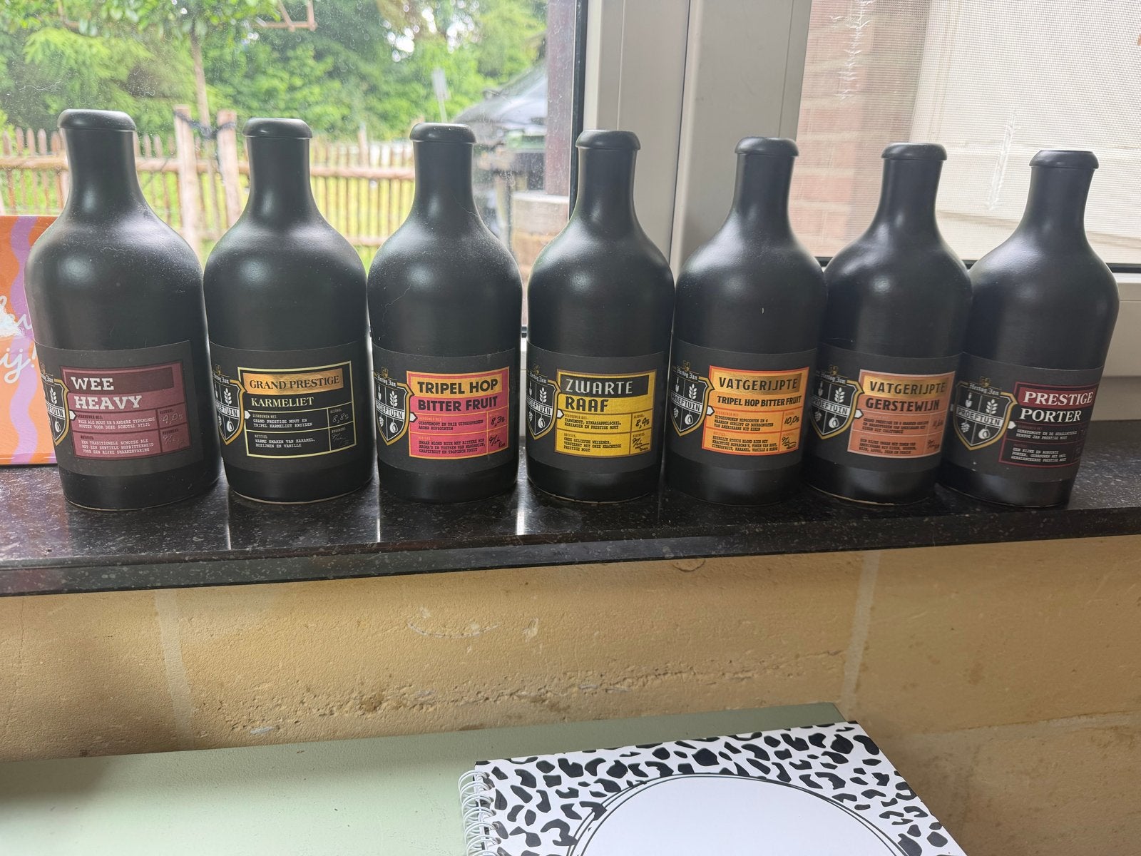 7 Hertog Jan Proeftuin Kruikjes (LEEG), Ophalen of Verzenden, Gebruikt