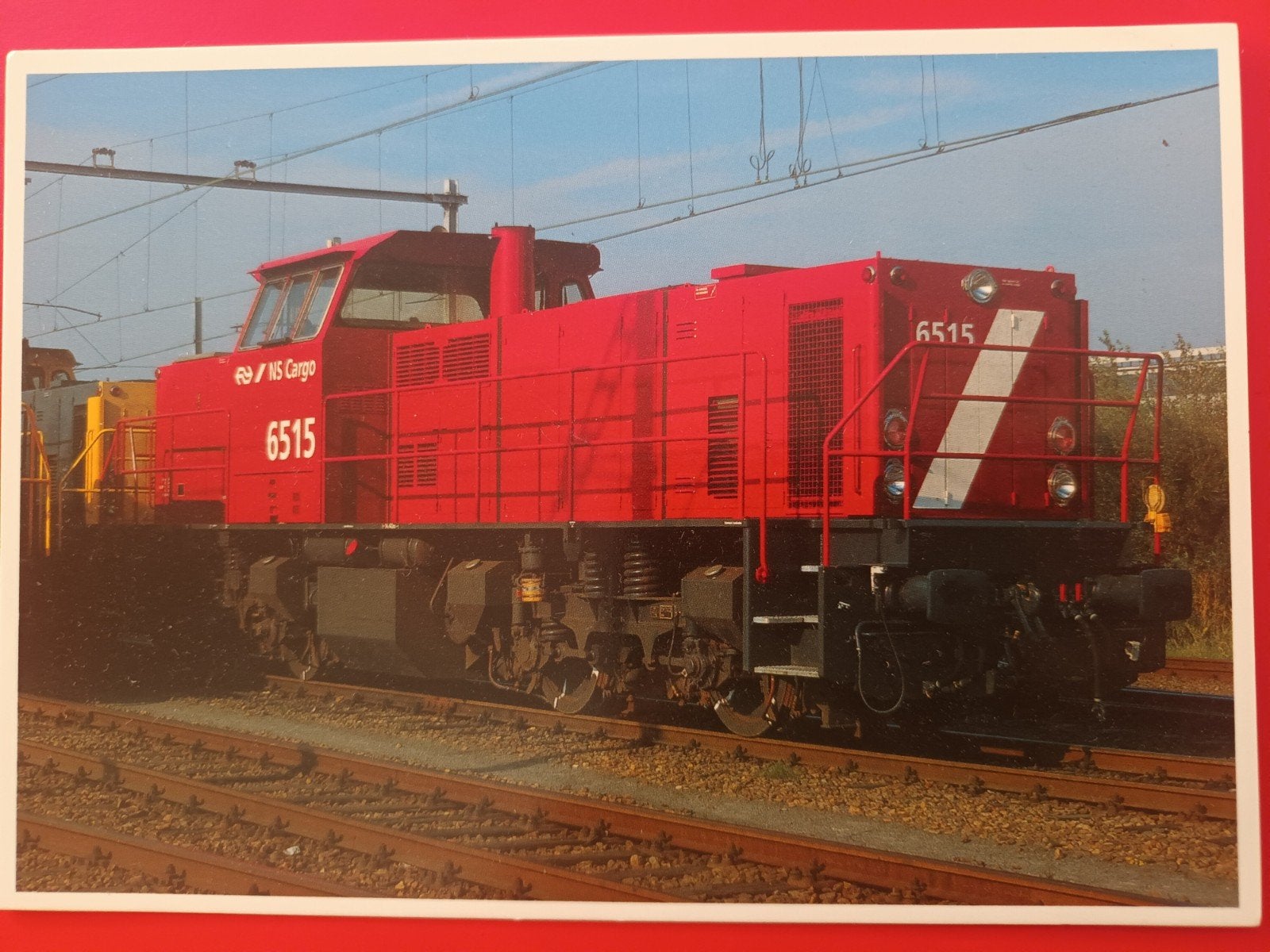 NS Cargo serie 6400 ( ansichtkaart), Ophalen of Verzenden, Nieuw, Trein, Kaart of Prent