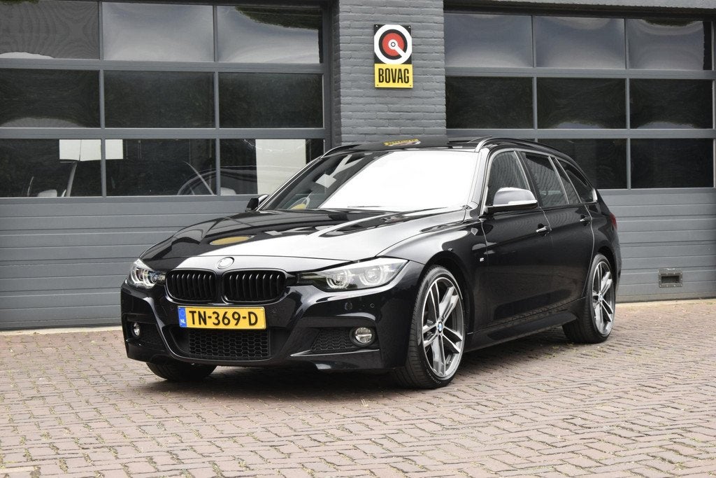 BMW 3-serie Touring 320i M-Sport Edition, Auto's, Achterwielaandrijving, 4 cilinders, Zwart, 184 pk