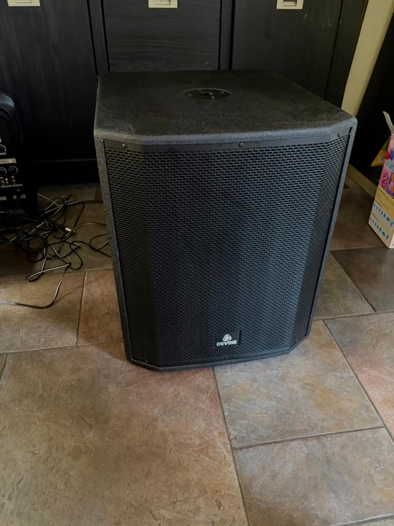 Devine Artis B18A Actieve 18” Subwoofer(500W RMS)–GLOEDNIEUW, Ophalen, Nieuw, Audio