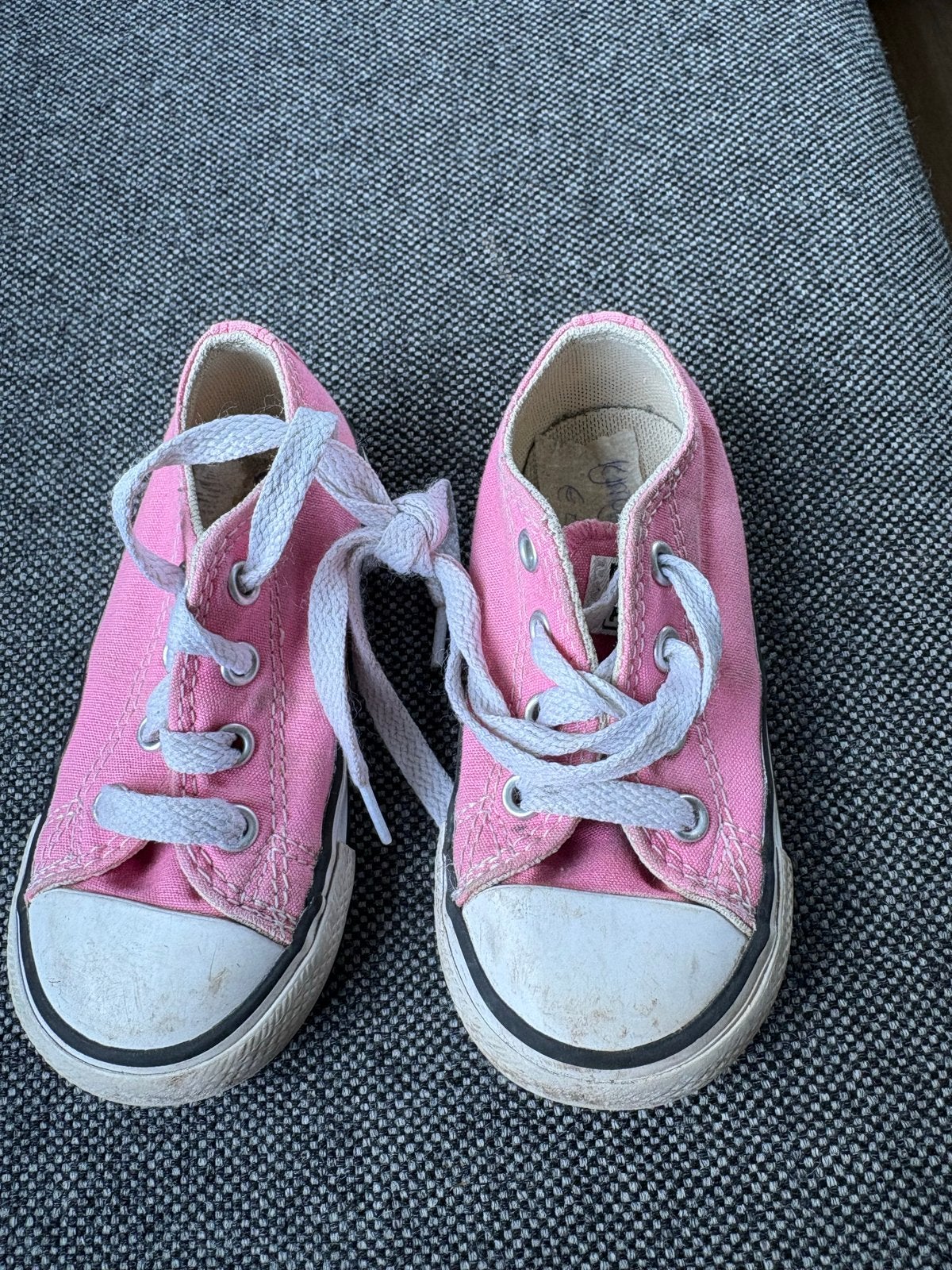 Roze Converse All Star babyschoentjes maat 22, Ophalen, Gebruikt, Jongen of Meisje, Schoenen