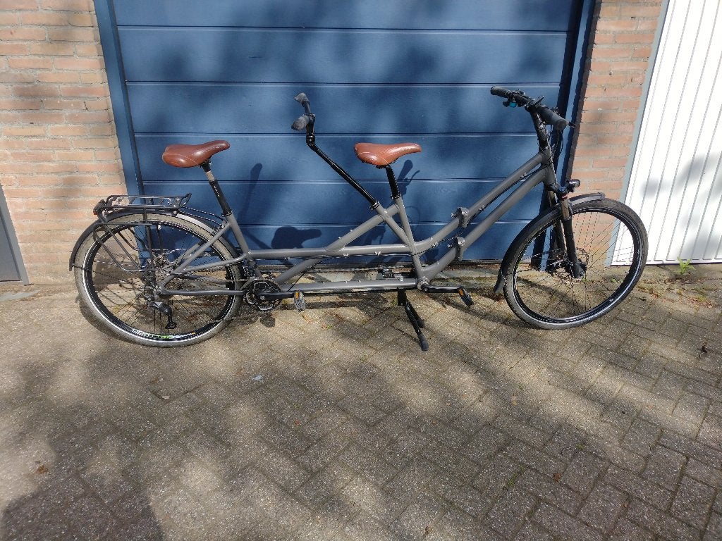 vouw tandem, Fietsen en Brommers, Gebruikt, Opvouwbaar, 15 tot 20 versnellingen, 51 tot 55 cm