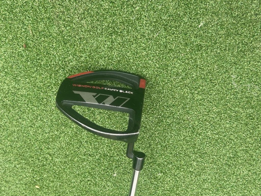 Wishon Golf Cavity Black CB4 putter –mallet–vergevingsgezind, Sport en Fitness, Golf, Ophalen, Gebruikt, Club, Overige merken