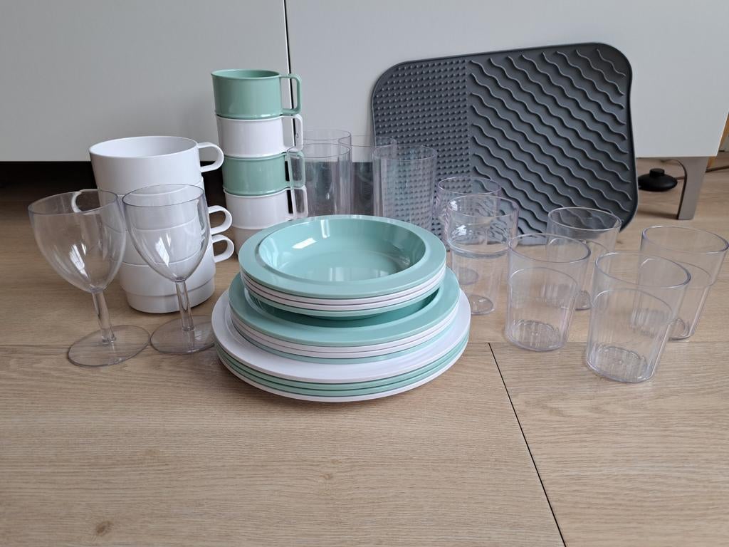 Mepal camping servies, Ophalen, Zo goed als nieuw, Overige materialen, Overige stijlen