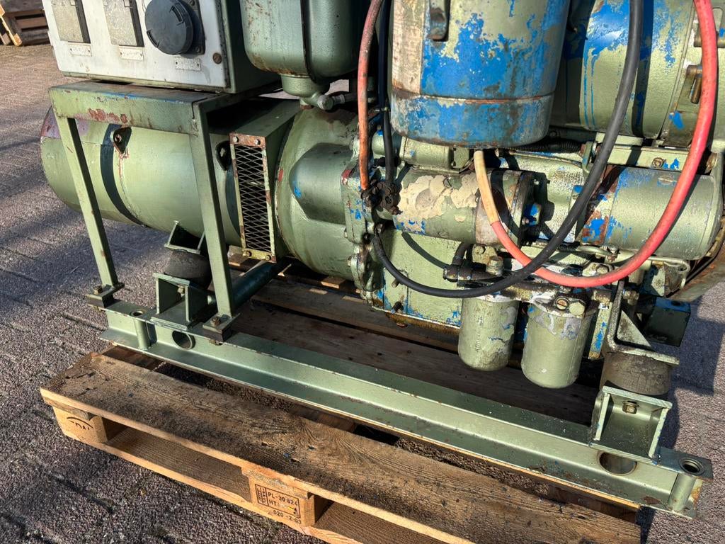 17 KVA aggregaat 230/400 Volt Slavia diesel generator, Ophalen, Gebruikt, Elektrisch startend, Dieselolie