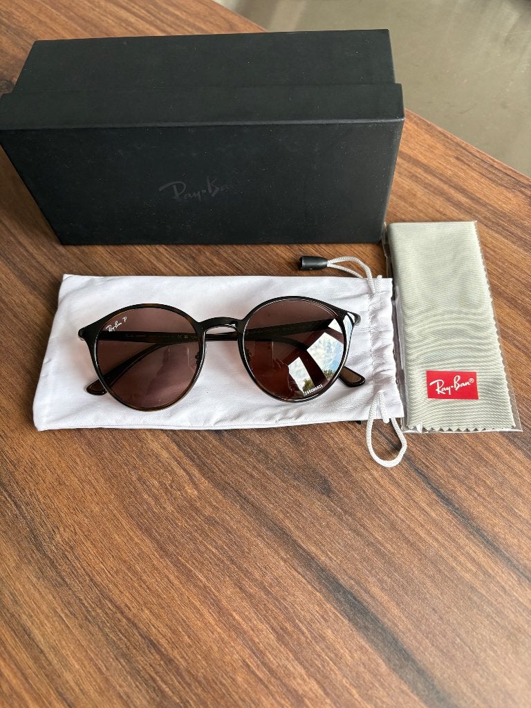 Ray Ban zonnebril, Zonnebril, Bruin, Ophalen of Verzenden, Zo goed als nieuw