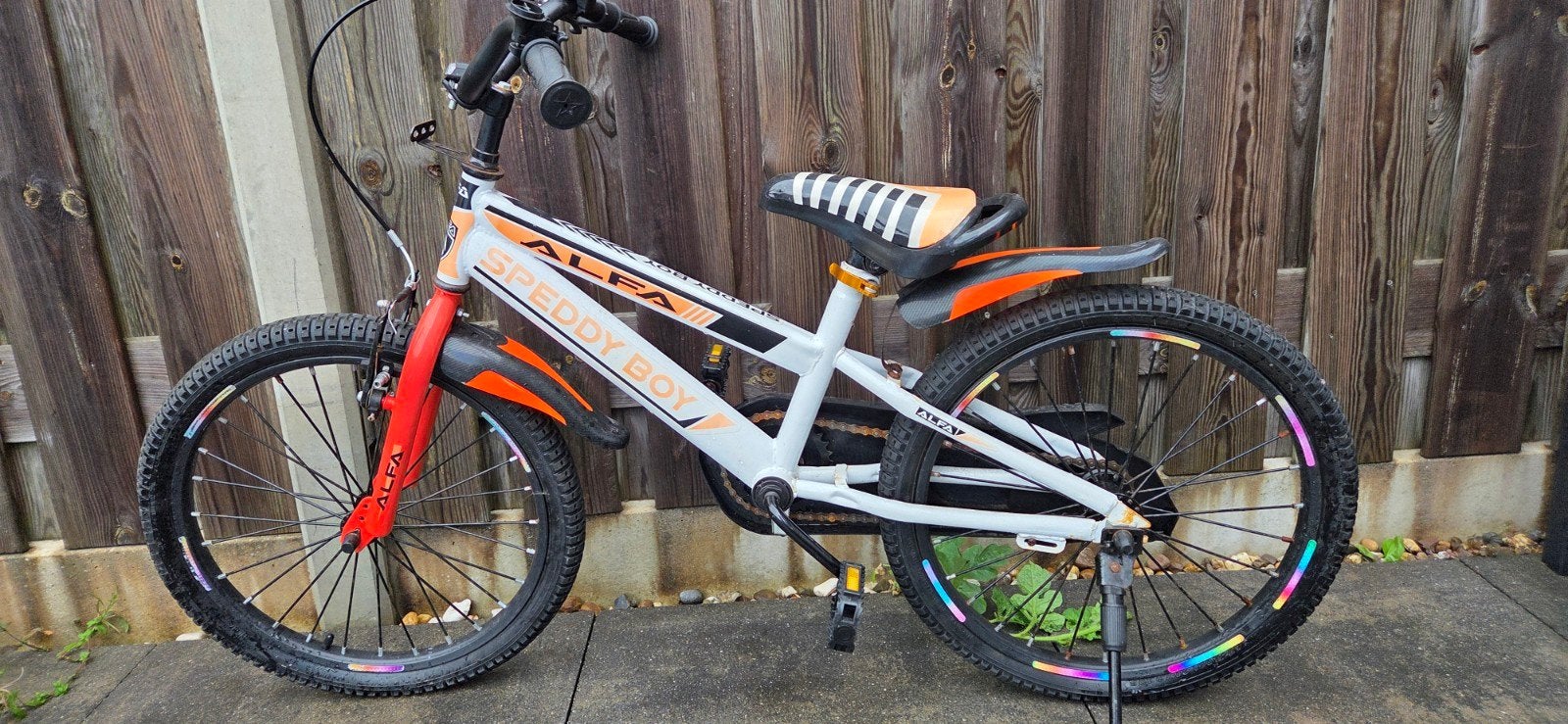 Kinderfiets Speedy Boy Alfa 20 inch - 2 lekke banden, Fietsen en Brommers, Fietsen | Kinderfietsjes, Ophalen, Gebruikt, 20 inch of meer