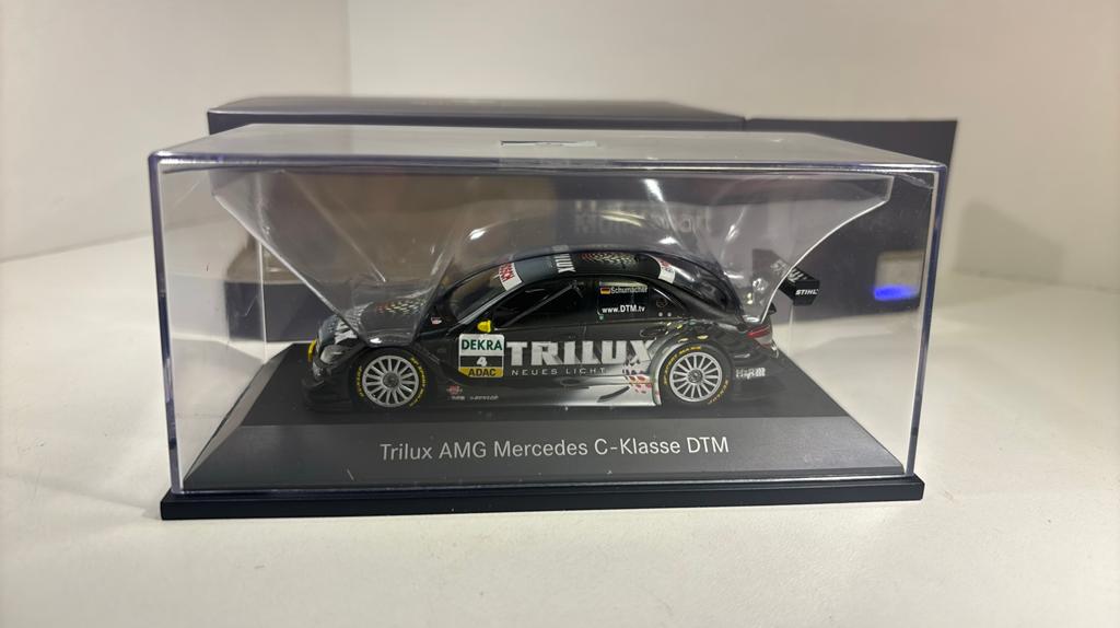 Mercedes c klasse dtm trilux minichamps 1.43, Auto, Ophalen of Verzenden, MiniChamps, A