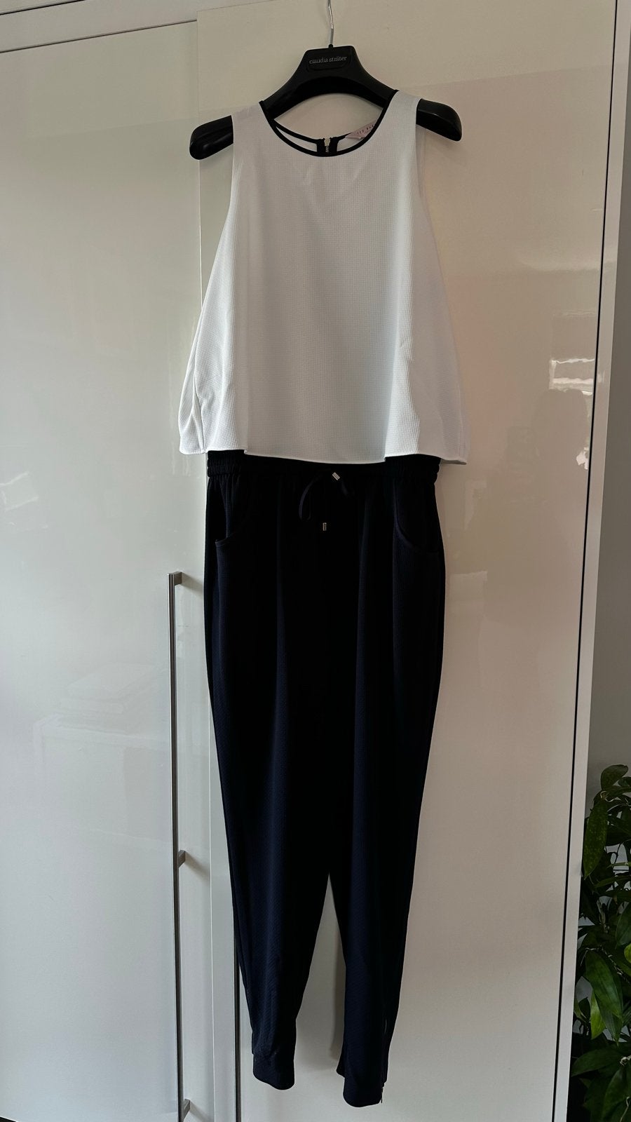 Mooie Ted Baker jumpsuit maat 40, Ophalen of Verzenden, Gedragen, Maat 38/40 (M), Blauw