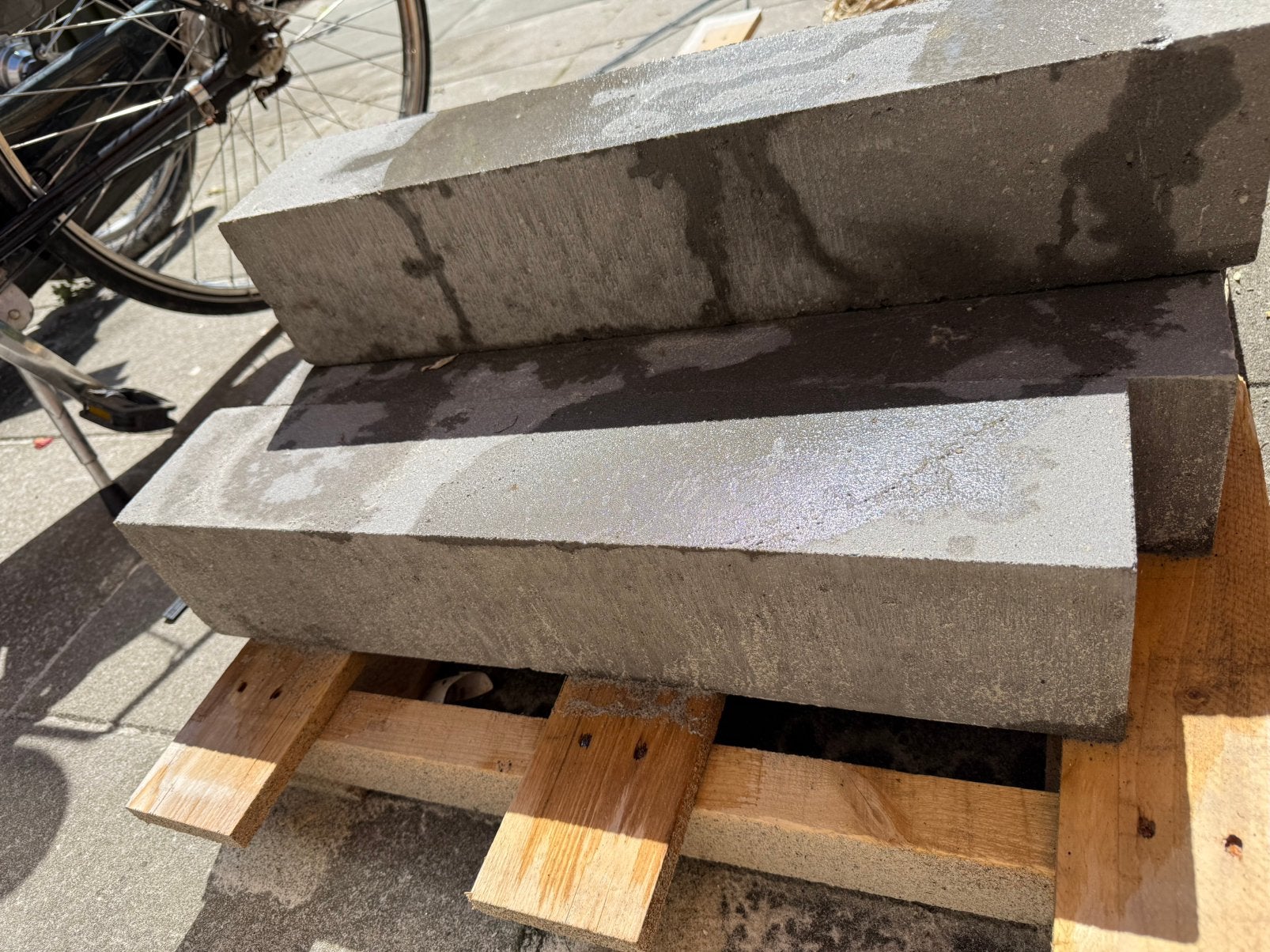 Stapelstenen 10 stuks nieuw, Ophalen, Zo goed als nieuw, Minder dan 100 cm, Minder dan 25 cm