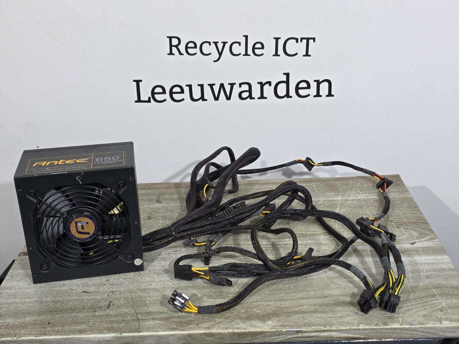 Antec 650w max voeding psu power supply tp-650c, Computers en Software, Gebruikt, ., Ophalen of Verzenden, .