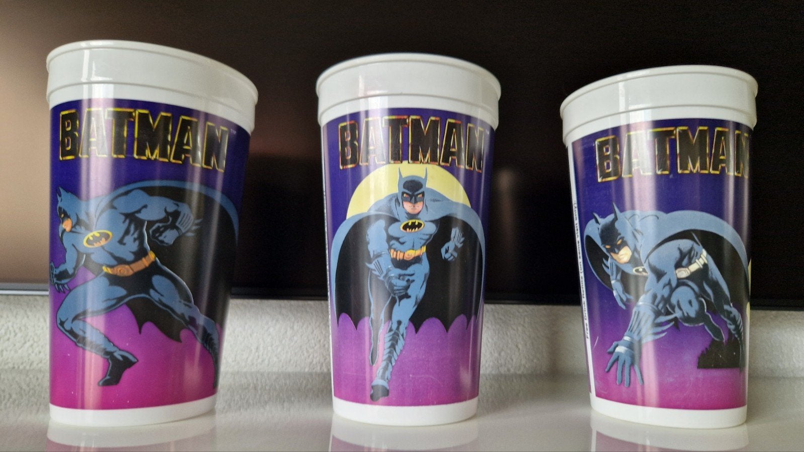 batman taco bell bekers 1989, Ophalen of Verzenden, Zo goed als nieuw