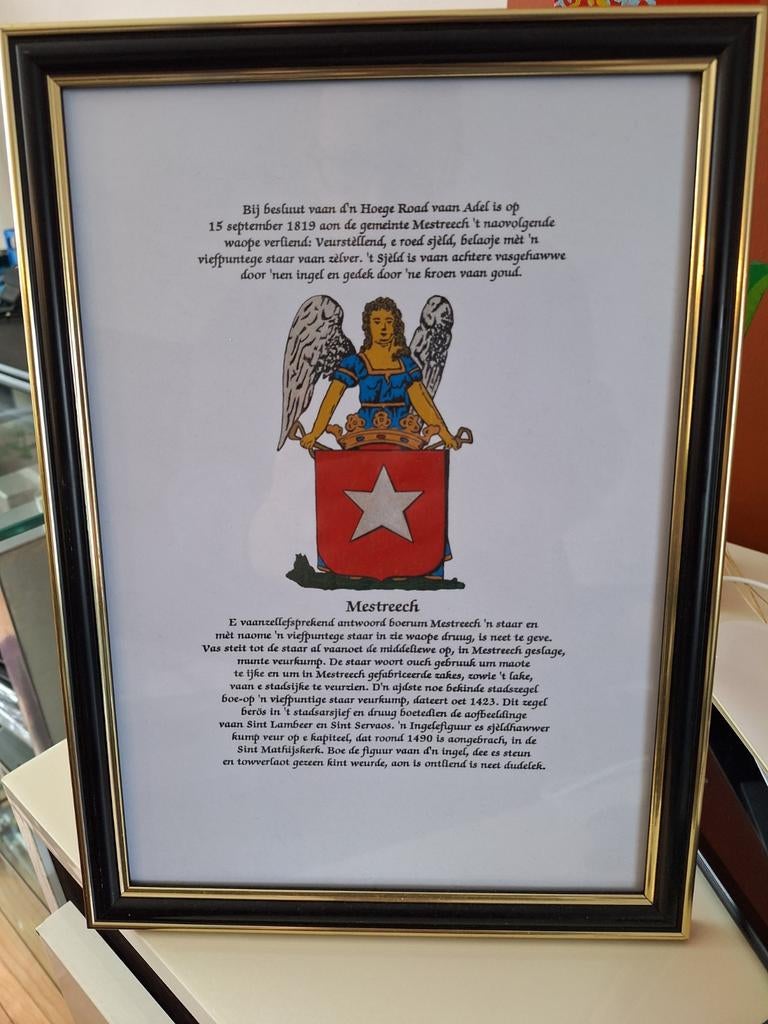 Ingelijst wapen van Maastricht, Ophalen of Verzenden