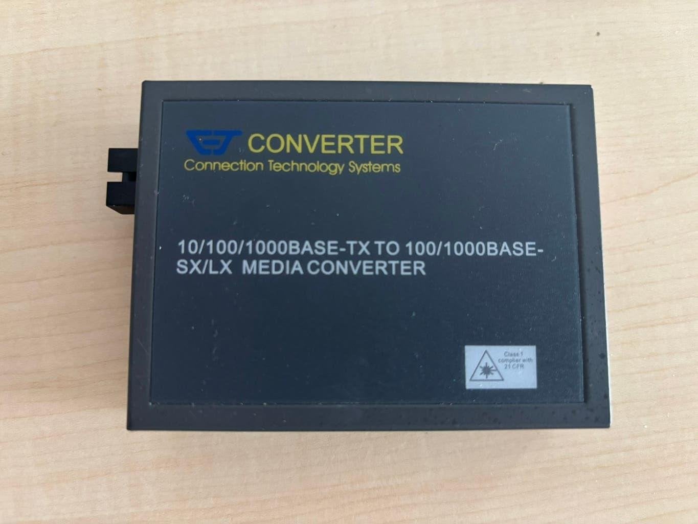 Odido Media Converter10/100/1000, Ophalen of Verzenden, Zo goed als nieuw, Media