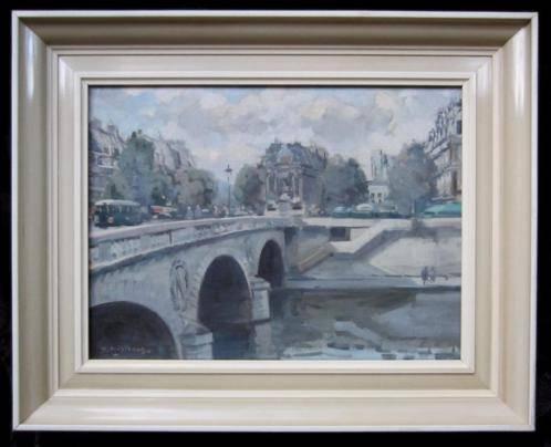 ==Pont St. Michel te Parijs===Daan Muehlhaus 1907-1981==, Ophalen of Verzenden