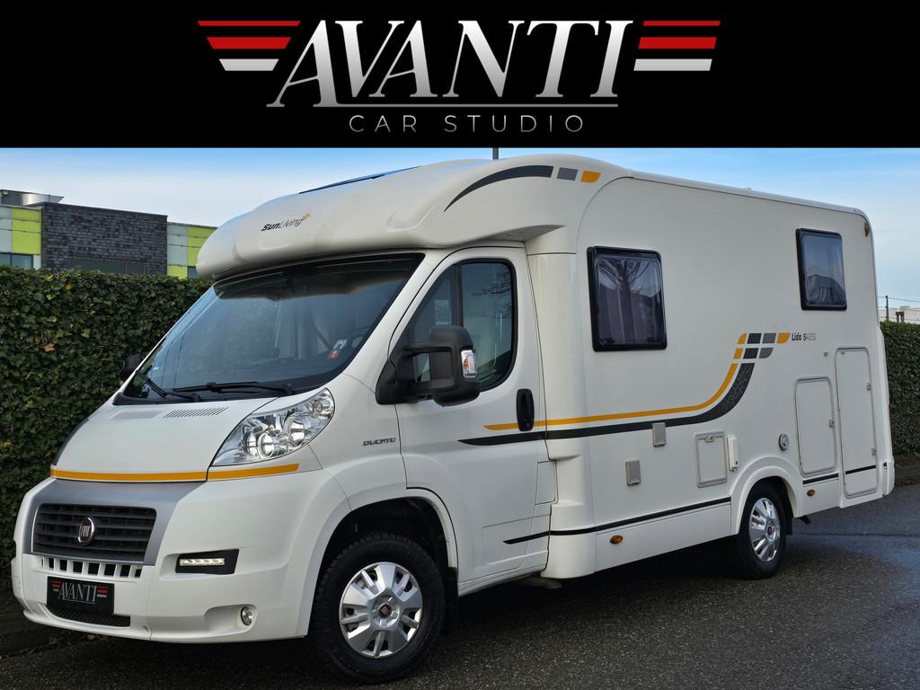 ADRIA SUN LIVING LIDO S 42 SL 150 PK SOLAR SLECHTS 74.603 KM, Caravans en Kamperen, Campers, Tot en met 3, 6 tot 7 meter, Achteruitrijcamera