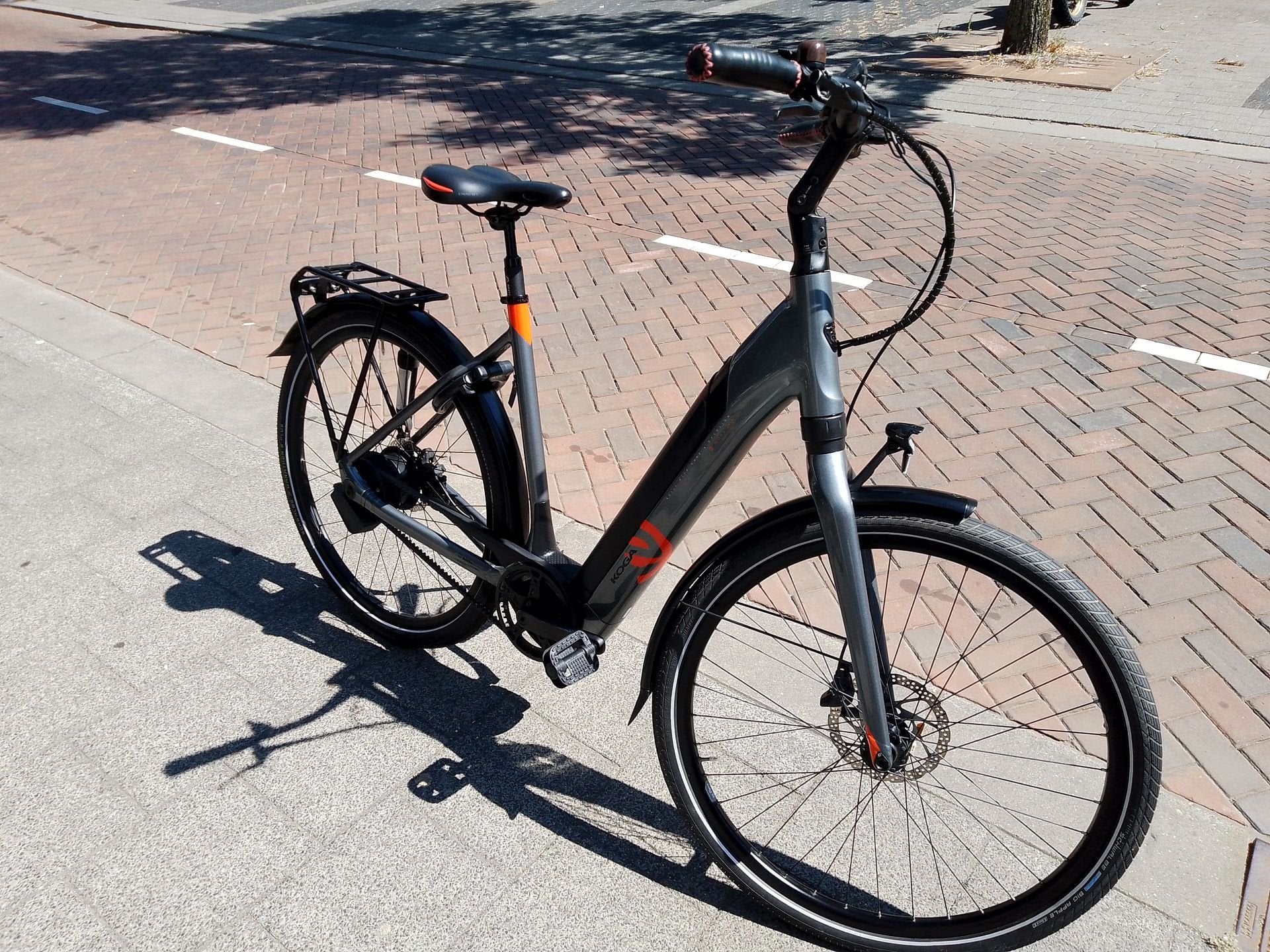 Koga E-Nova EVO Automatic d56 elektrische fiets Bosch+gates, Gebruikt, -, -, -
