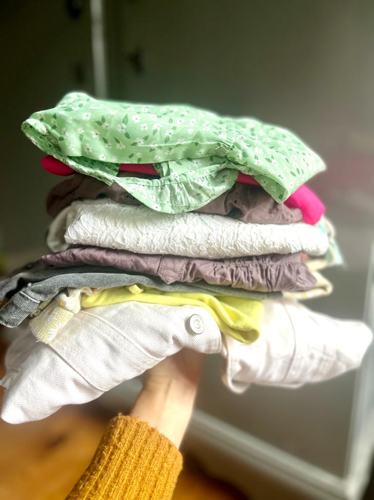 Pakketje meisjes kleding 122-128/rokje, jurkje, Ophalen of Verzenden, Zo goed als nieuw, Maat 128