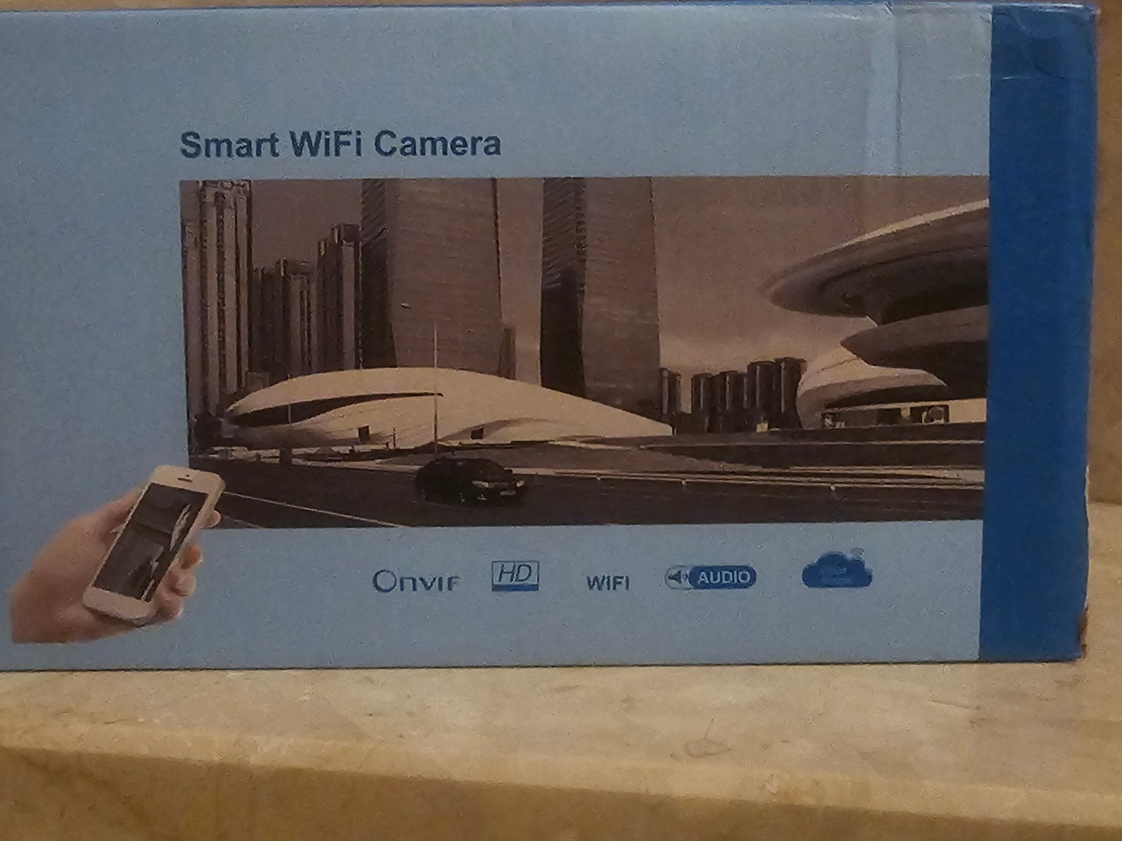 Smart WiFi Camera - Beveiliging voor Thuis of Kantoor, Ophalen of Verzenden, Nieuw, Buitencamera