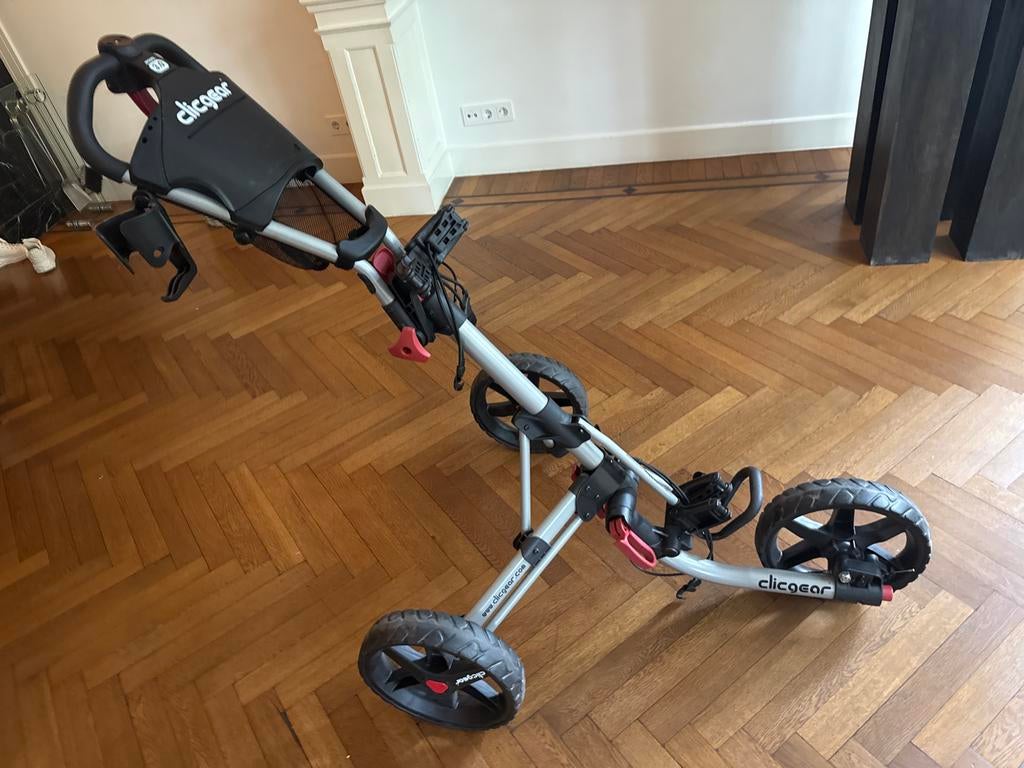 Clicgear 3.5+ Golftrolley - Zo goed als nieuw, Ophalen, Zo goed als nieuw, Golfkar, Overige merken