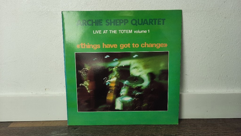 Archie Shepp Quartet – Things Have Got To Change LP, Jazz, LP, Gebruikt, Ophalen of Verzenden, 12 inch