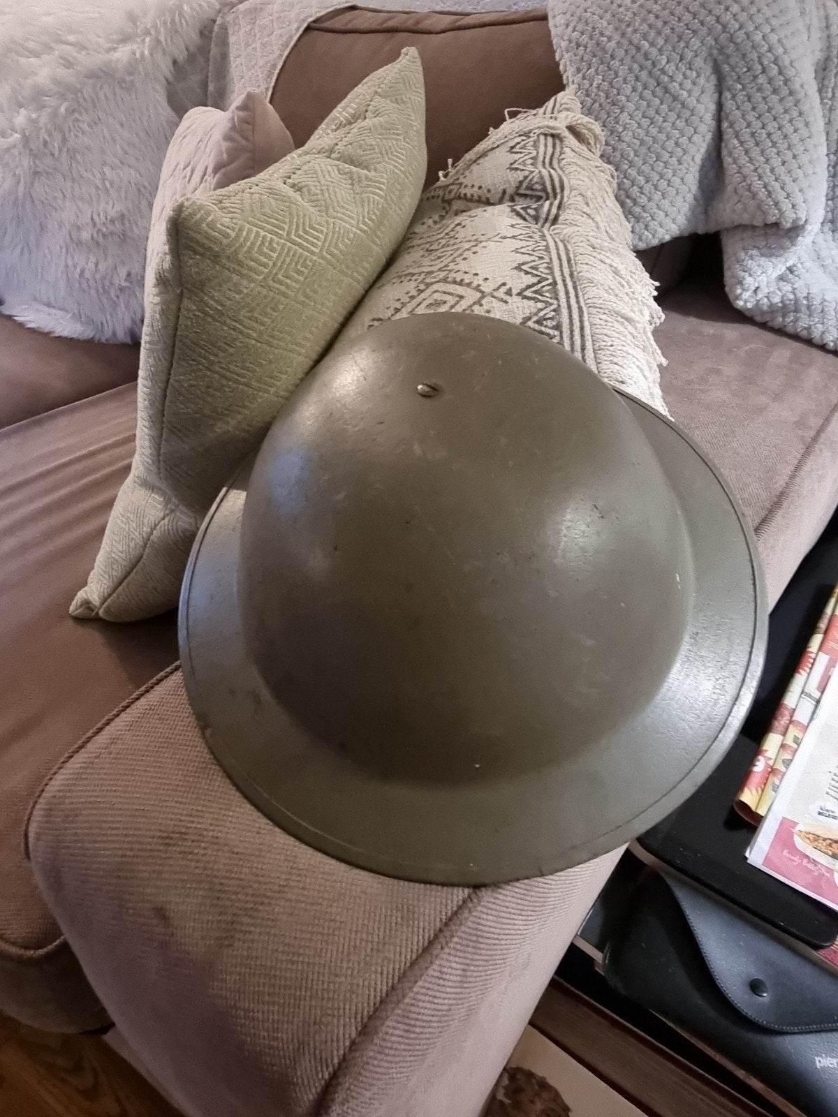 Nederlandse B.B. helm uit 1955,, Ophalen, Overige soorten, Nederland, Helm of Baret