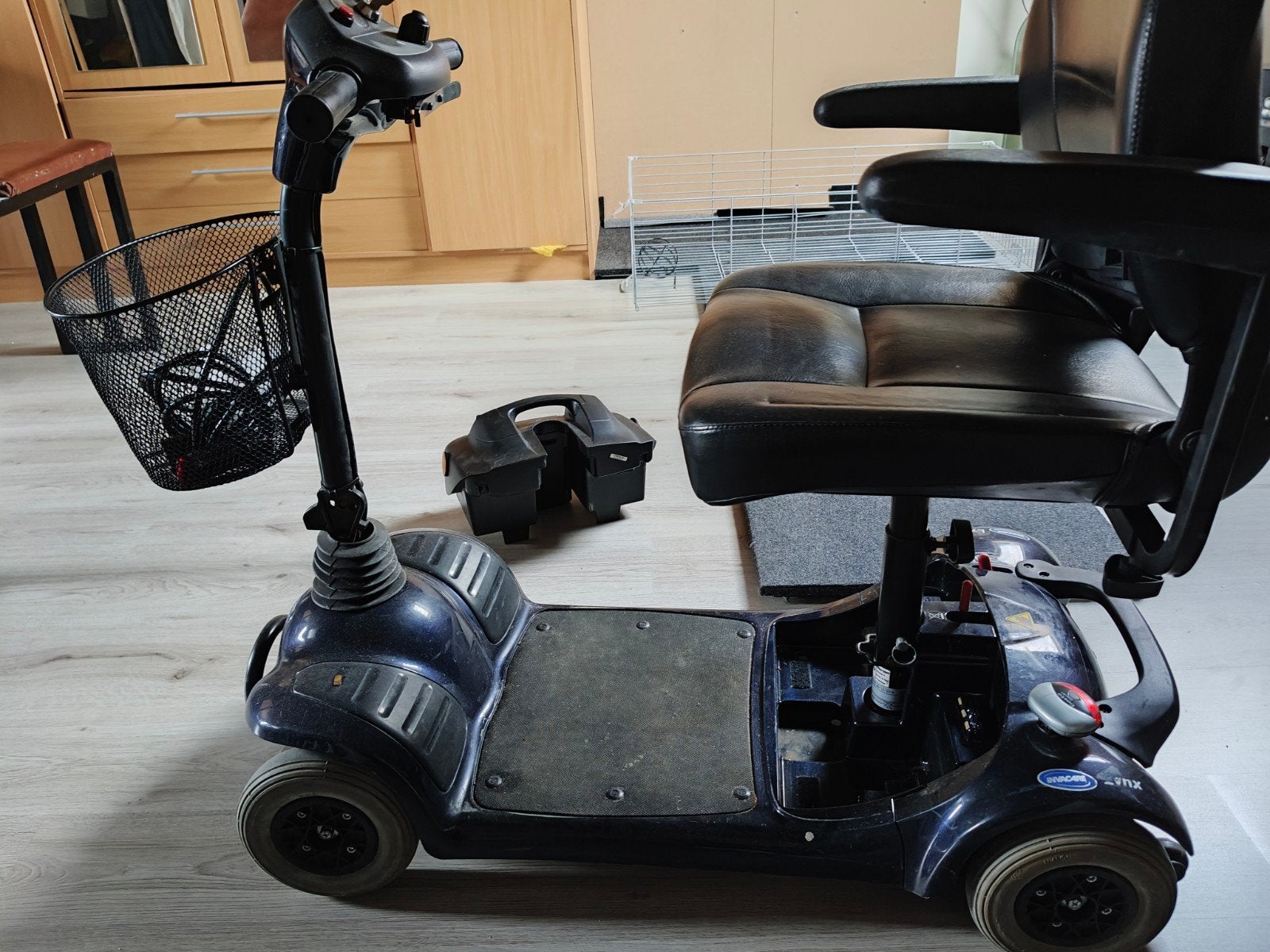 Invacare Lynx scootmobiel., Diversen, Ophalen, 10 km/u of minder, Gebruikt, 26 t/m 35 km
