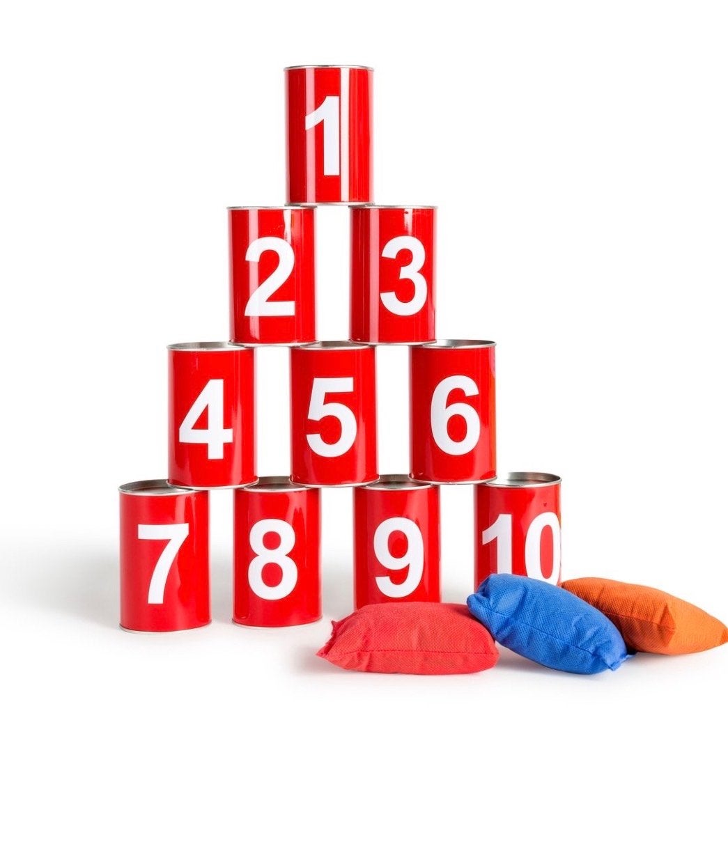 BS Toys Blikgooien Spel - Tin Throwing, Ophalen of Verzenden, Nieuw, Jongen of Meisje