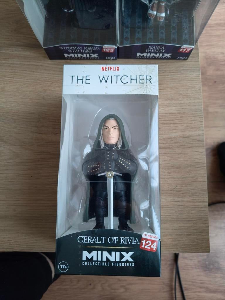 Minix The Witcher Geralt of Rivia Figuur Nieuw, Ophalen of Verzenden, Nieuw
