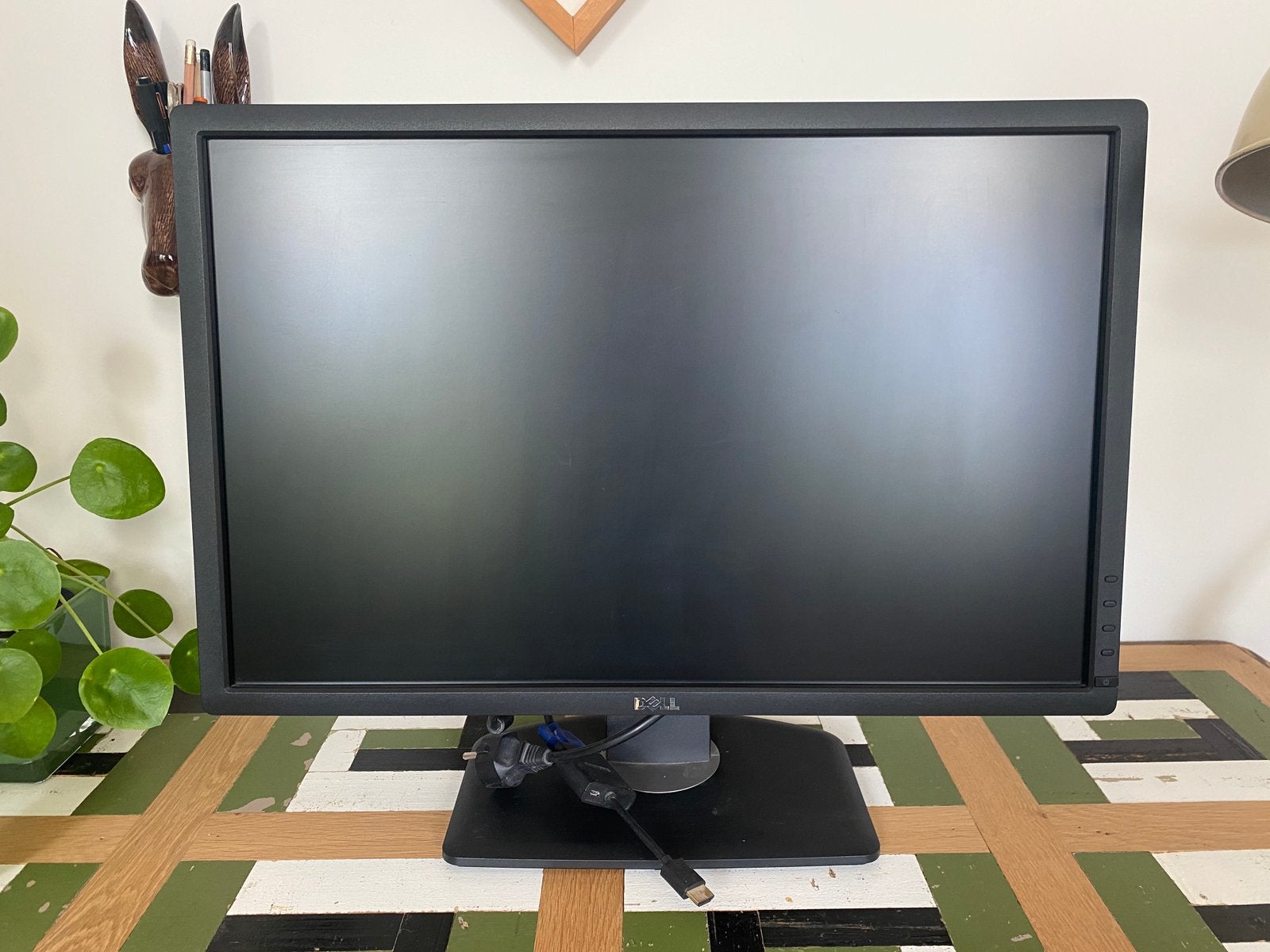 LCD monitor Dell Ultrasharp u2412Mc, Ophalen, IPS, Full HD, Zo goed als nieuw