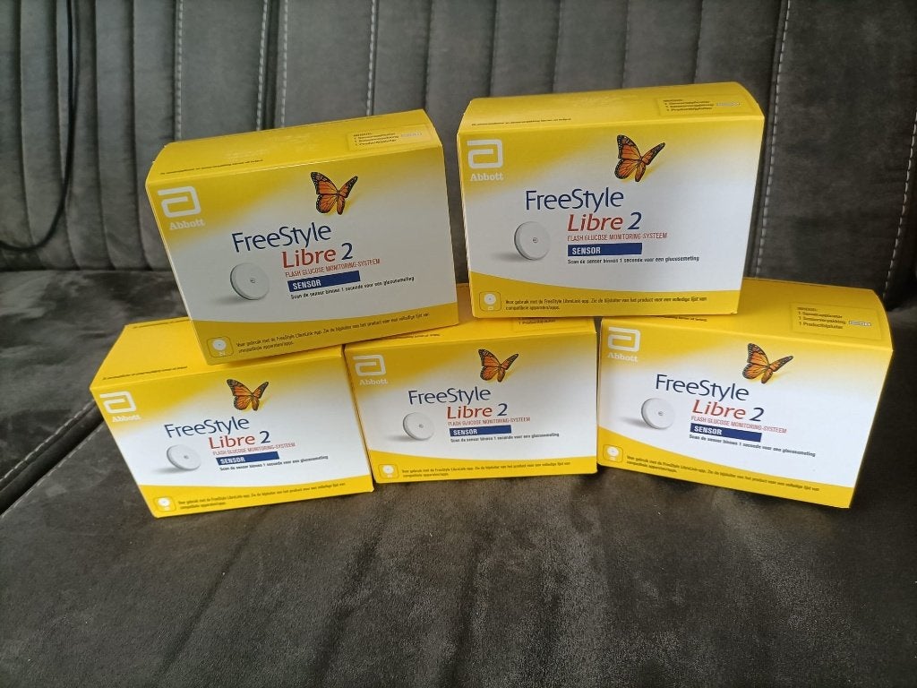 5 X FREESTYLE LIBRE 2 SENSOREN IN ÉÉN KOOP €175,-, Ophalen of Verzenden, Nieuw