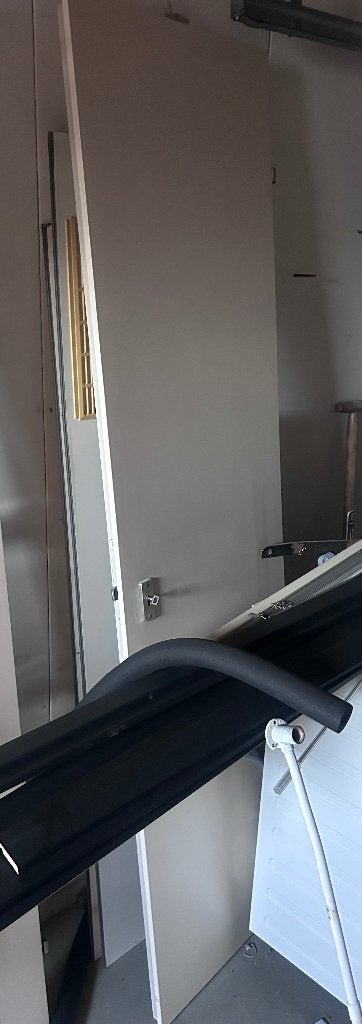 Binnendeur smal, Ophalen, Gebruikt, Minder dan 80 cm, Binnendeur
