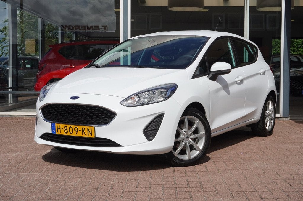 Ford Fiesta 1.0 EcoBoost Connected 5deurs | Airco | Elek. Pa, Auto's, Stof, Gebruikt, 1064 kg, Origineel Nederlands