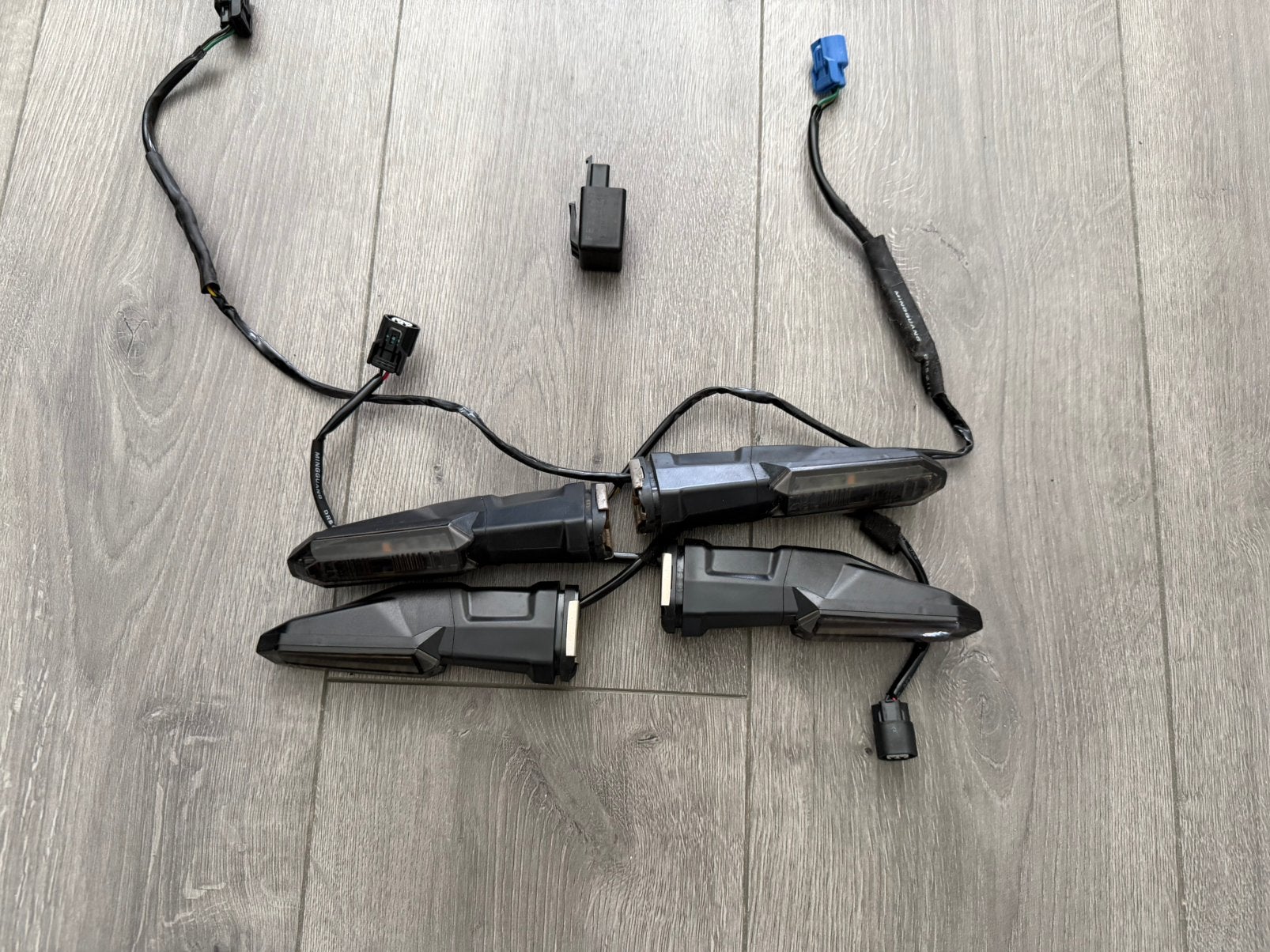 Kawasaki led knipperlichten smoke z650 z900, Ophalen, Gebruikt
