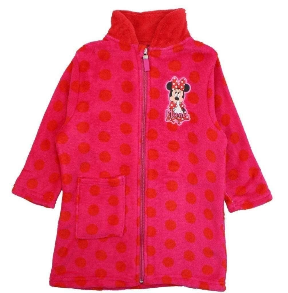 Minnie Mouse fleece Badjas Roze - Mt 98-104-110-116-128-140, Nacht- of Onderkleding, Meisje, Minnie Mouse, Nieuw
