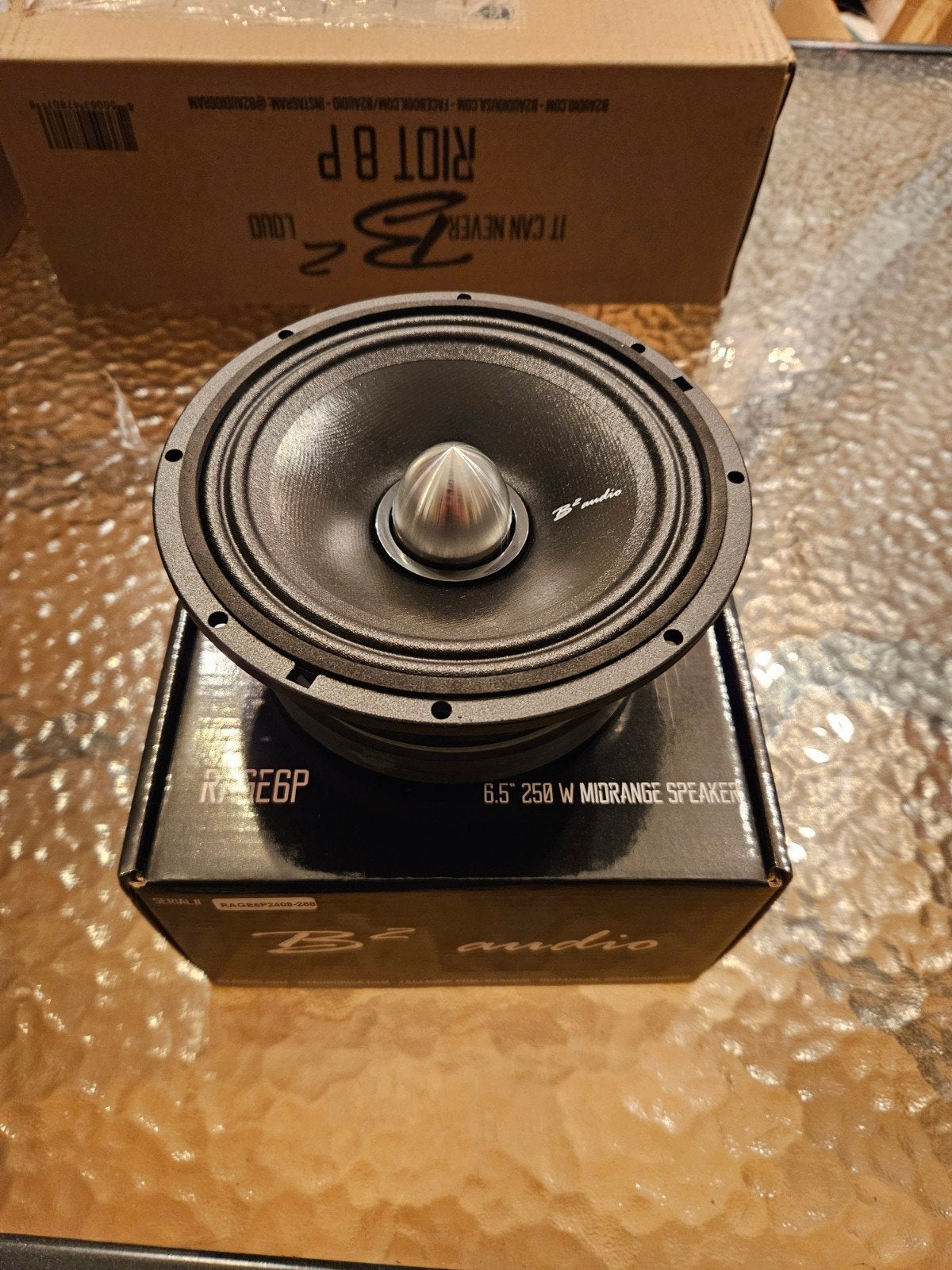 nieuww!! b2 rage 6p midrange speaker!, Auto diversen, Autospeakers, Ophalen of Verzenden, Nieuw